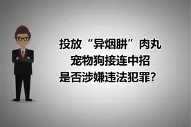 投放“异烟肼”，成都小区宠物狗接连死亡，是否涉嫌违法犯罪？