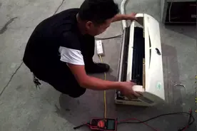 志高空调通电没反应，原来是这里的问题，小伙一看就知道是哪里坏