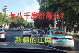 第一次逛新疆伊宁市区，听说房价都七八千了，在新疆算是高房价了视频封面
