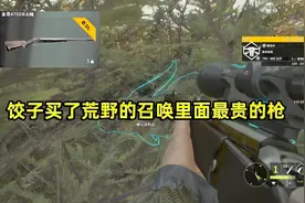 饺子为了打猎大水牛 花8万5买了这游戏里最贵的枪 金恩470DB尖峰