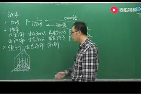 考上清华和中500万彩票哪个更难？李永乐老师讲解，正态分布的应视频封面