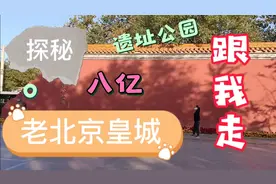 大手笔打造的遗址公园，花了八个亿！北京最大的街心公园在哪里？视频封面