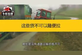 卡车司机拉豆粕竟然被罚了？注意还有这些货物不能随便拉视频封面