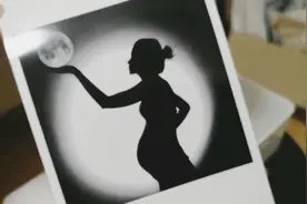 如何在家DIY黑白剪影孕照，喵妈来教你！