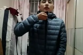 九月份的河南，晚上穿上羽绒服，热的像烤炉一样