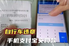 手机支付宝缴纳自行车 电动车交通违章罚款视频封面