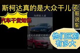 大众和斯柯达有什么区别？为什么说懂大众的人都买斯柯达呢？