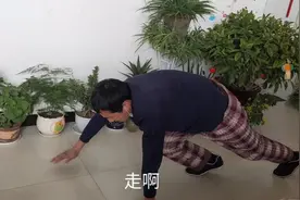 老公腰间盘突出痛的厉害，他就每天锻炼狗爬式，效果不错哦