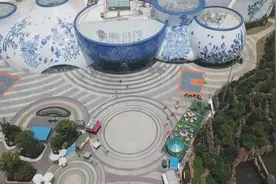 鸟瞰南昌融创茂 曾经的万达茂如今的融创茂视频封面