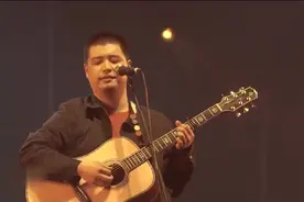 马頔音乐节弹唱《南山南》，全场观众大合唱，谁看谁感动！视频封面