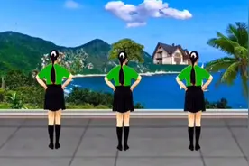 背面《陪你到老的人DJ》动感情歌，舞姿优美，原创教学