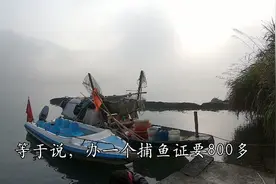 富春江畔，800元办个捕鱼证，在江边捕捕鱼倒也逍遥自在视频封面