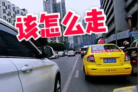 重庆这个路口太复杂，好多司机不会走，你走过吗