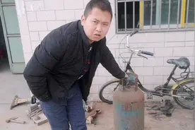 生活中常见的煤气罐废铁价收，找对地方就能卖高价钱视频封面