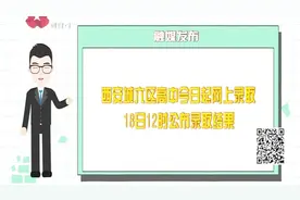 西安城六区高中8月16日起网上录取，18日12时公布录取结果