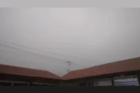 北京下午3点突然天黑了，闪电雷声滚滚，这是百年一遇呀！