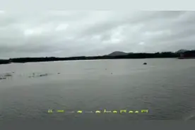 诸城市辛兴镇8号台风带来狂风暴雨。