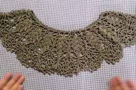 钩针零基础蕾丝小披肩编织方法分享