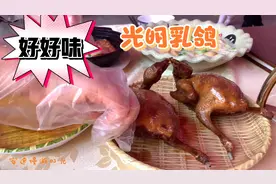 去深圳最有名的光明招待所吃乳鸽，味道好极了，48元一只贵吗？视频封面