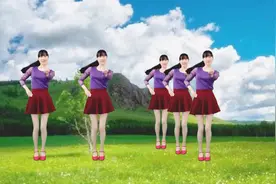 动感DJ广场舞《火火的姑娘》经典网红步子舞，简单大气好看好学！