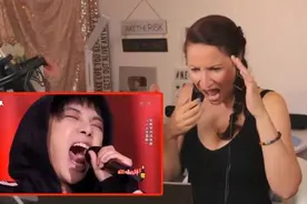 外国美女第一次看华晨宇颠覆式改编《一人我饮酒醉》，反应很有趣视频封面