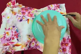 夏天的衣服不想穿了？上面放个盆画个圆，成品超实用视频封面