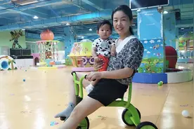 六一节，80后宝妈带孩子们去游乐场，弥补了小时候对游乐场的缺憾