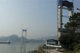 重庆江北区郭家沱，郭一鱼一轨道交通8号线及公路改造工程建设…视频封面