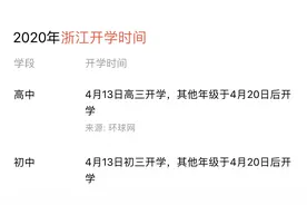浙江省所有高、中、小学开学通知出来了，一起来看看吧视频封面