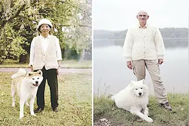 瑟瑟发抖，美女用狗毛织出毛衣，你猜一件毛衣卖出了多钱？视频封面