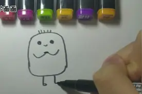 简笔画教程：搓搓手小方块视频封面