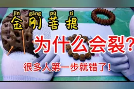 导致金刚菩提开裂，盘玩前第一步就做错，也许你就是其中之一！视频封面