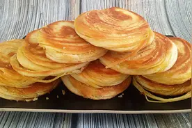 香酥丝饼这样做太香了，全程小技巧，出锅后千丝万缕外酥里软，香视频封面