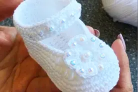 DIY白色小公主鞋，初夏保护软嫩小脚丫