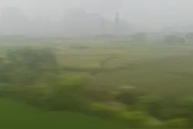 广州南~昆明南的动车以250公里左右时速通过南宁西乡塘区和隆安县视频封面