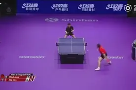 韩公赛｜许昕4-1马龙夺冠精彩集锦，许昕直板横打趋于稳定视频封面