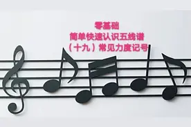 零基础认识五线谱 f p m  mp ff mf pp这些字母是什么意思视频封面