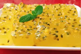 百香果果冻的正确做法，孩子喜欢，纯天然无添加，酸甜Q弹。