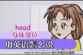 身体部位用英语怎么说，看完视频，原来很简单。三年级上册第5课视频封面