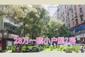 市中心小户型的二手房，投资出租还是可以，为何三个月都卖不出去视频封面