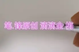 笔.锋原创 滴滴金 梅