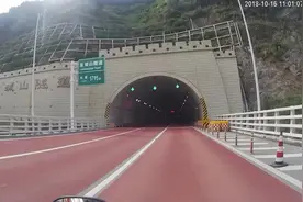 留坝县到汉中市连城山隧道5795米