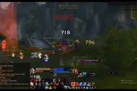 魔兽世界，60年代大元帅战士战场视频，剑专精爆发超级强