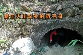 藏在珠海凤凰山深处的防空洞，和同事去探秘，走一半吓得不敢走了视频封面