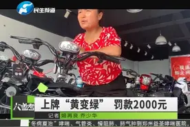 电动车专卖店能给黄标车上绿牌照：为了多卖一辆车