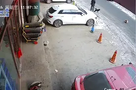 辽宁一只狗狗没拴绳跑向马路 被私家车碾压疼痛惨叫视频封面