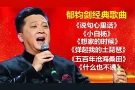 郁钧剑《说句心里话》《小白杨》《弹起我的土琵琶》想家的时候