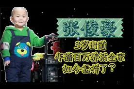 张俊豪：3岁出道年薪百万养活全家，被母亲当众掌掴，如今怎样了视频封面