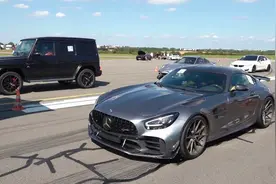 奔驰大G有多快？和奔驰AMGGT比加速，答案一目了然！视频封面