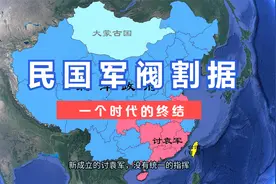 民国军阀割据，一段历史的终结！#中国 #国民政府视频封面